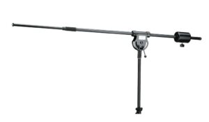 K&M 21231 Schwenkarm schwarz für Mikrofonstativ groß (bis 4,4m)