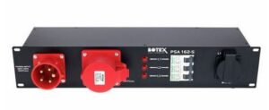 STUV Botex PSA 162-S RCBO IN: 1xCEE16 / OUT: 1x CEE16, 7x Schuko, 2HE