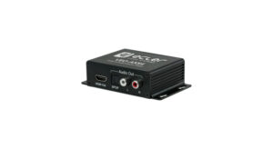 ECLER VEO-AXS4 allows to extract audio signals from HDMI signals up to 4K