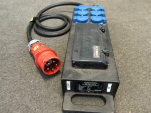 CEE - Unterverteilung (UV) - 32A - 6x Schuko - RCD; LS