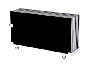 SIXTY82 215020 Dolly stage module M 200x100 upright 6 pcs